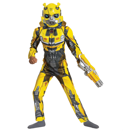 Kid's Classic Muscle Transformers Bumblebee T7 Costume