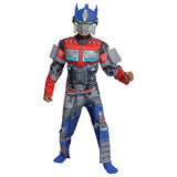 Toddler Classic Muscle Optimus Prime Costume for Halloween Parties Dress Up and Imaginative Play