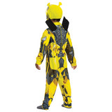 Toddler Classic Muscle Bumblebee Costume for Transformers Movie Fans and Playtime Adventures