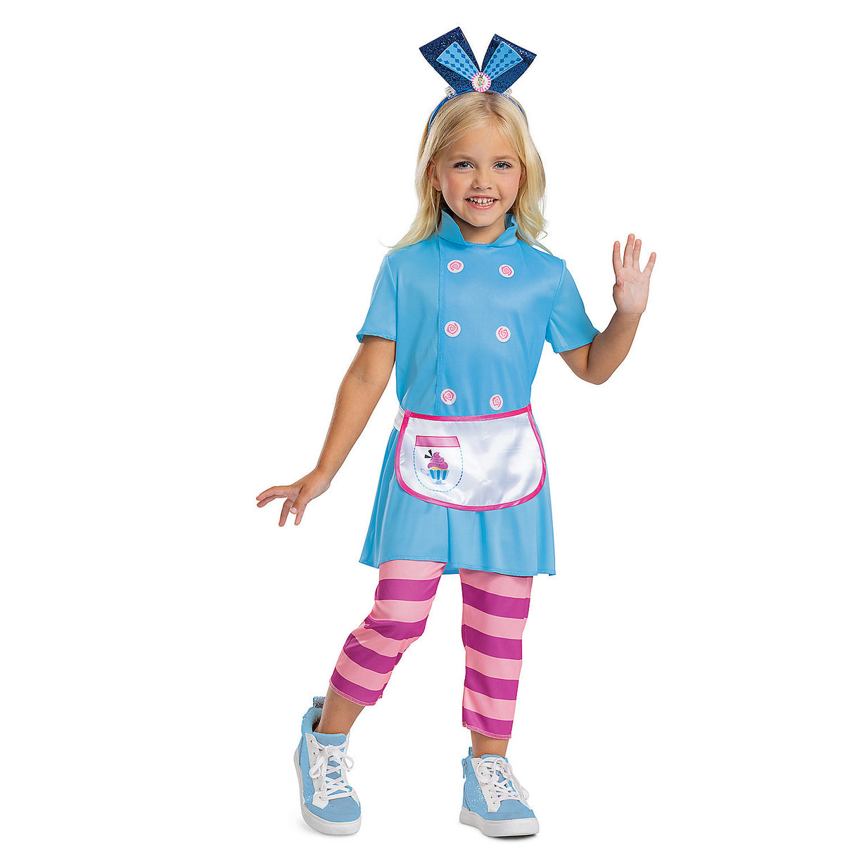 Toddler Classic Alice's Wonderland Bakery Costume for Halloween Parties Family Fun and Magical Adventures
