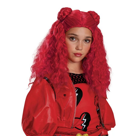 Girl's Disney's Descendants 4: The Rise of Red Princess Red Wig