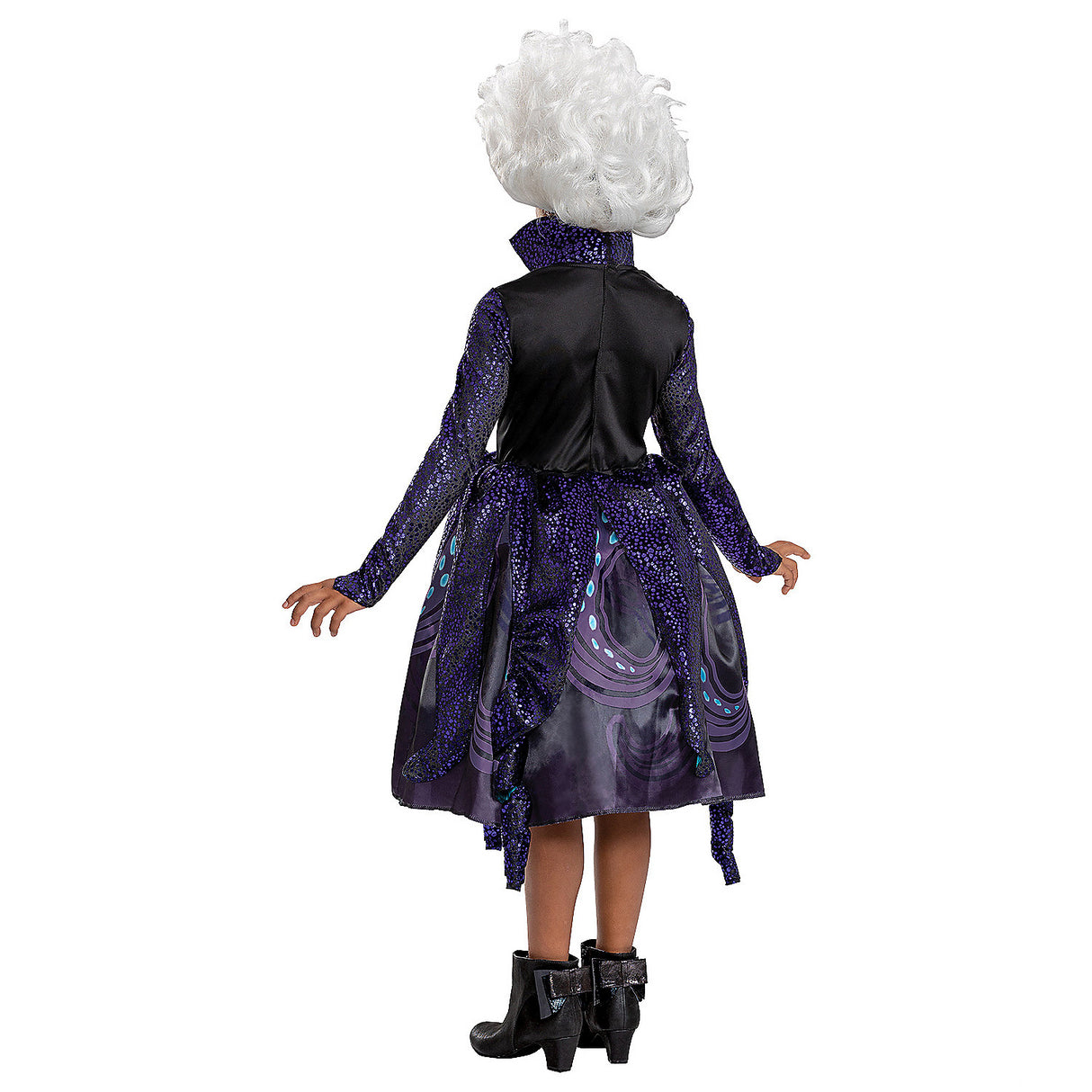 Deluxe Little Mermaid Ursula Costume for Kids Halloween Dress Up Events and Imaginative Play