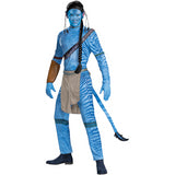 Deluxe Jake Avatar Adult Costume for Halloween Parties Cosplay Events and Themed Gatherings