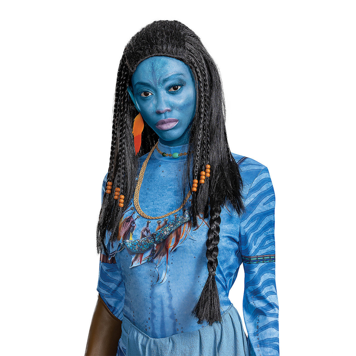 Neytiri Deluxe Wig for Avatar Costume Events and Halloween Celebrations