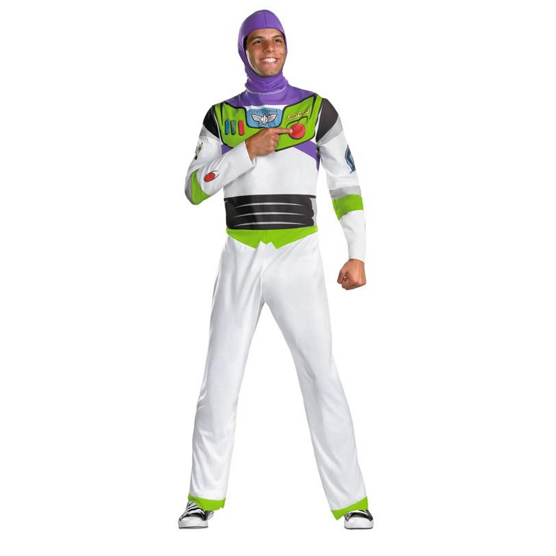 Adults Classic Toy Story Buzz Lightyear Jumpsuit Costume