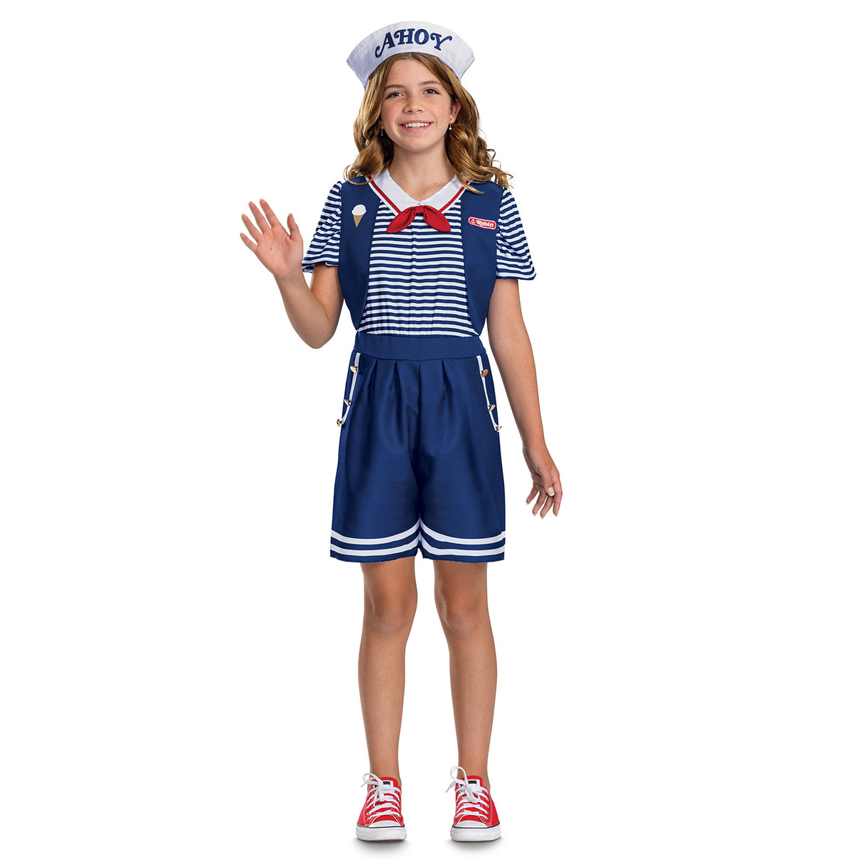 Tween Classic Robin Scoops Ahoy Costume for Halloween Parties and Stranger Things Themed Events