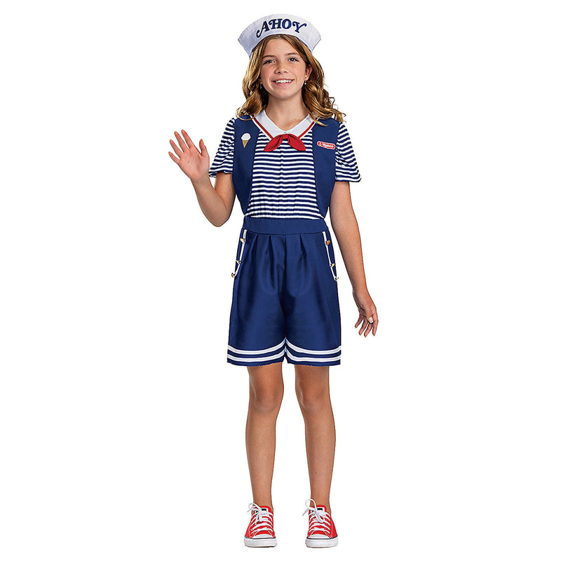 Tween Classic Stranger Things Robin Scoops Ahoy Costume for Halloween Theme Parties Stylish Looks and Creative Dress Ups