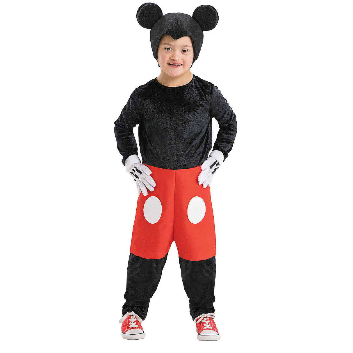 Toddler Mickey Mouse Adaptive Costume for Halloween Events and Character Playtime Adventures