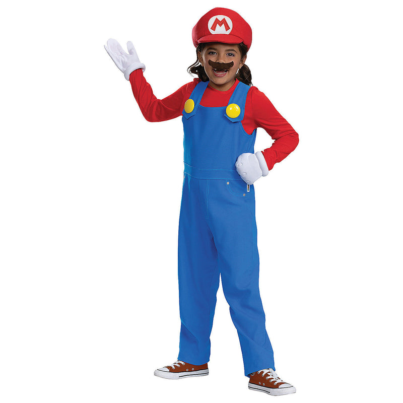 Kids Elevated Mario Bros Mario Costume for Halloween Parties Themed Events and Playtime Adventures