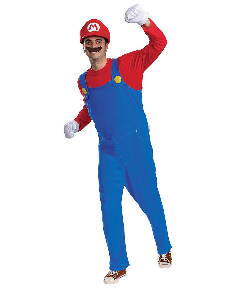 Elevated Mario Costume for Superhero Theme Parties Halloween and Character Dress Up