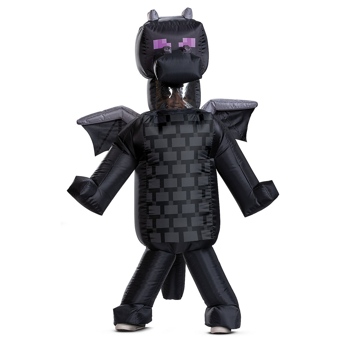 Fun Kids Minecraft Ender Dragon Inflatable Costume for Halloween Parties and Dress-Up Events