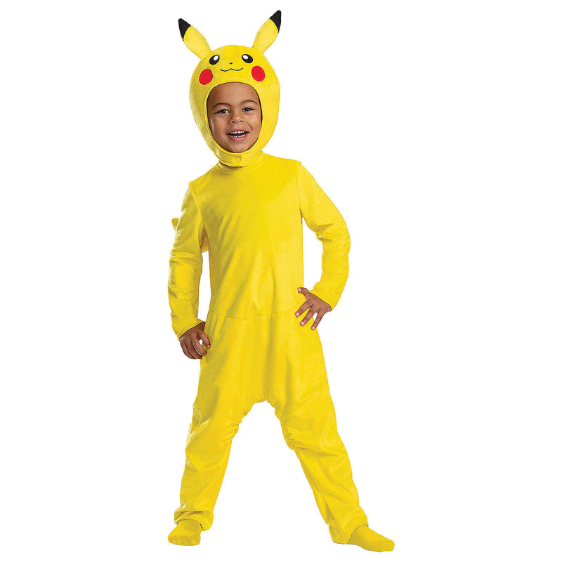 Cute Baby Posh Pokemon Pikachu Romper Costume for Infant Dress Up Play and Themed Parties