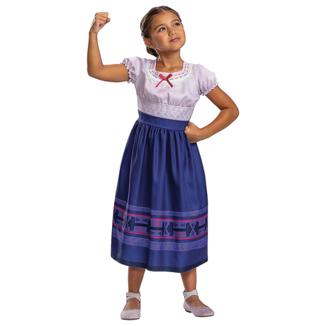 Kids Classic Mario Bros. Luisa Madrigal Costume
