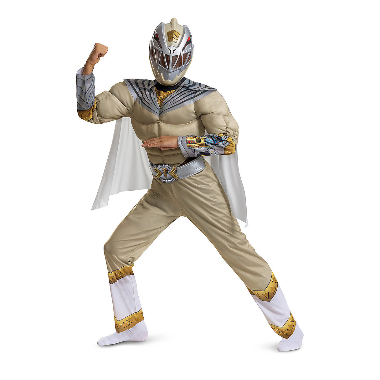 Kids Zenith Ranger Muscle Costume for Halloween Parties Comic Con and Themed Adventures