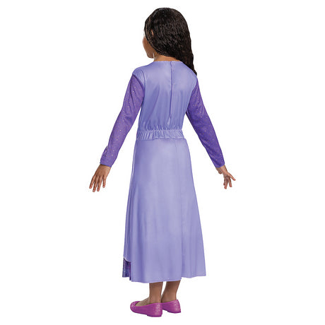 Classic Disney Wish Asha Costume for Kids Halloween Parties and Dress Up Fun