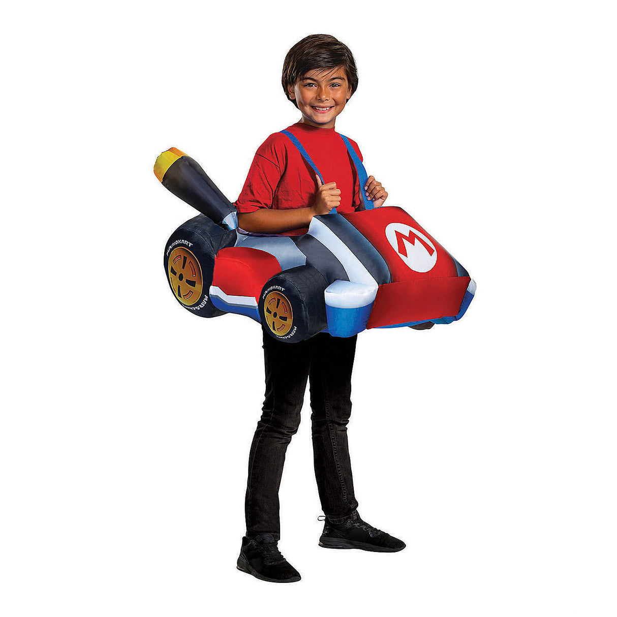 Exciting Mario Kart Inflatable Child Costume for Halloween Trick or Treating and Fun Family Adventures