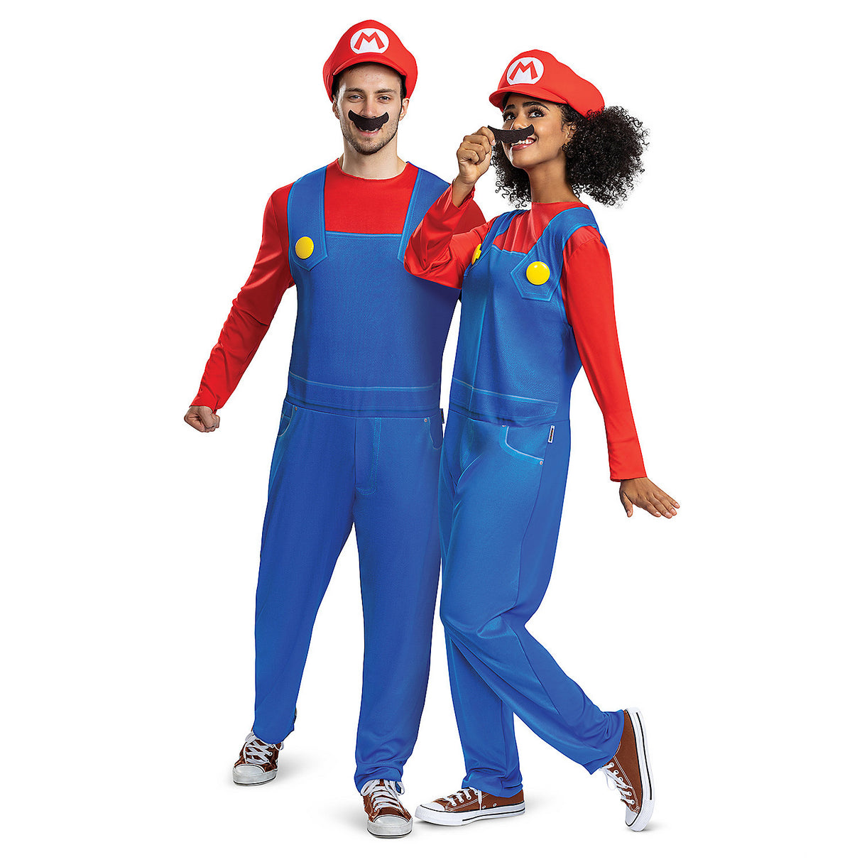 Adult Classic Elevated Super Mario Costume for Halloween Parties Superhero Events and Fun Dress-Up