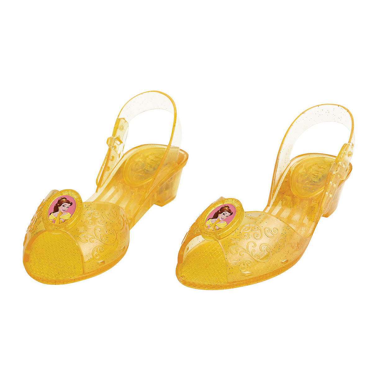 Little Girls Light-Up Belle Shoes for Disney Costume Adventures and Halloween Fun