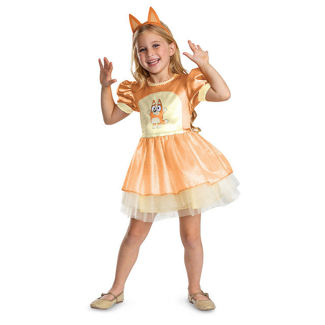 Toddler Girl's Classic Bingo Dress Costume