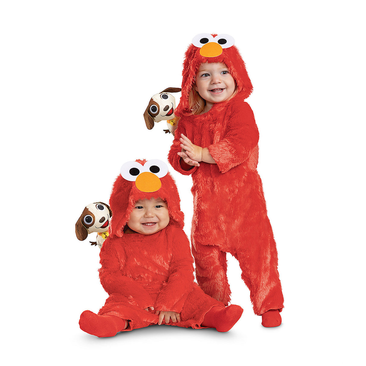 Cozy Toddler Classic Elmo with Tango Costume for Halloween and Imaginative Play Adventures