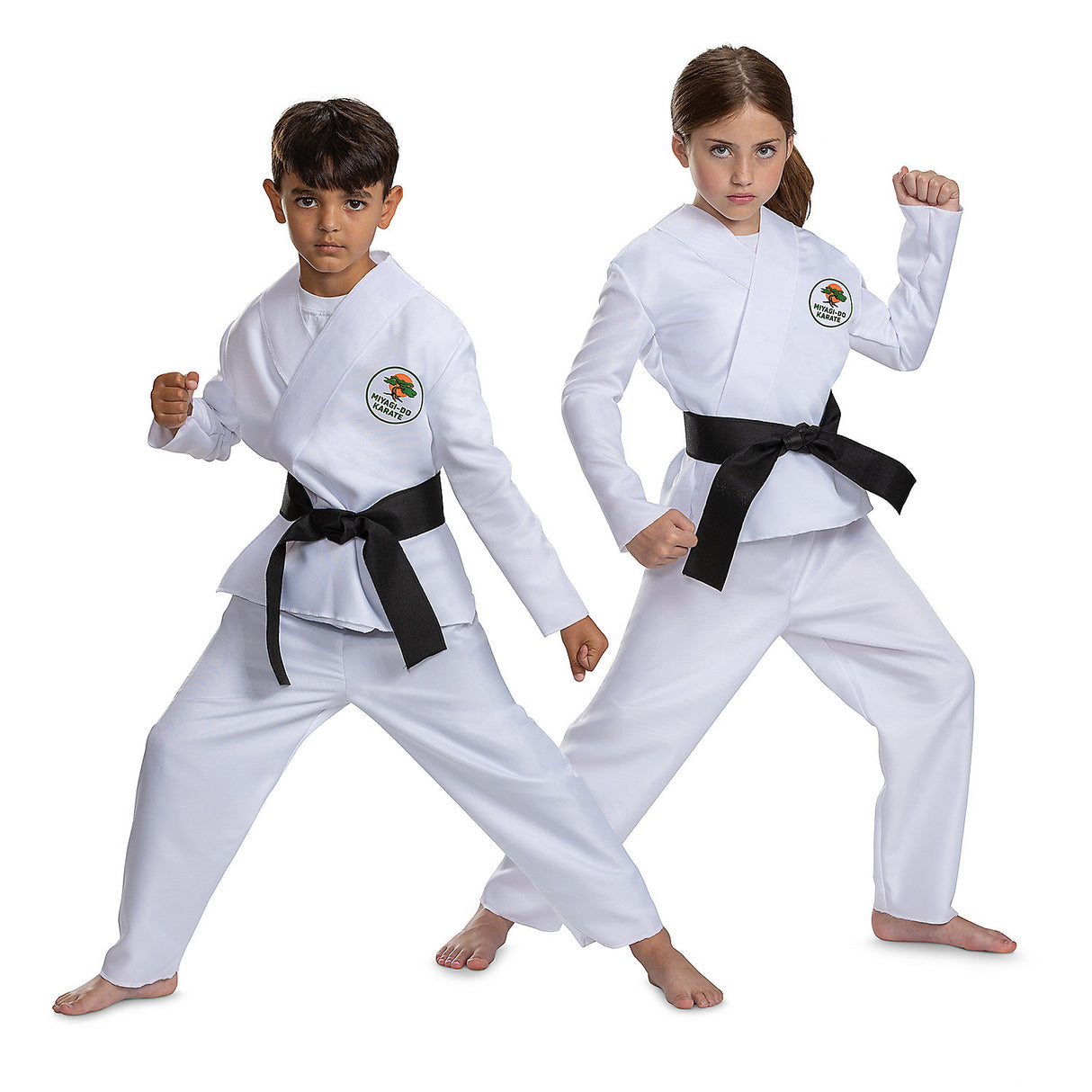 Kids Classic Cobra Kai Miyagi-Do Costume for Halloween Events Family Parties and Superhero Play