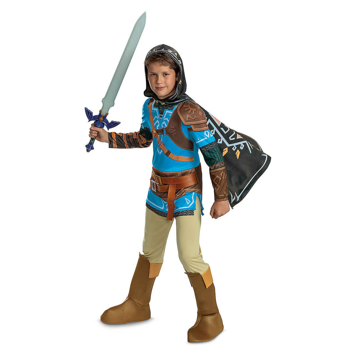Deluxe Kids Legend of Zelda Link Costume for Adventure Play Halloween Events and Birthday Parties