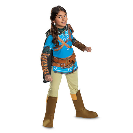 Deluxe Kids Legend of Zelda Link Costume for Adventure Play Halloween Events and Birthday Parties