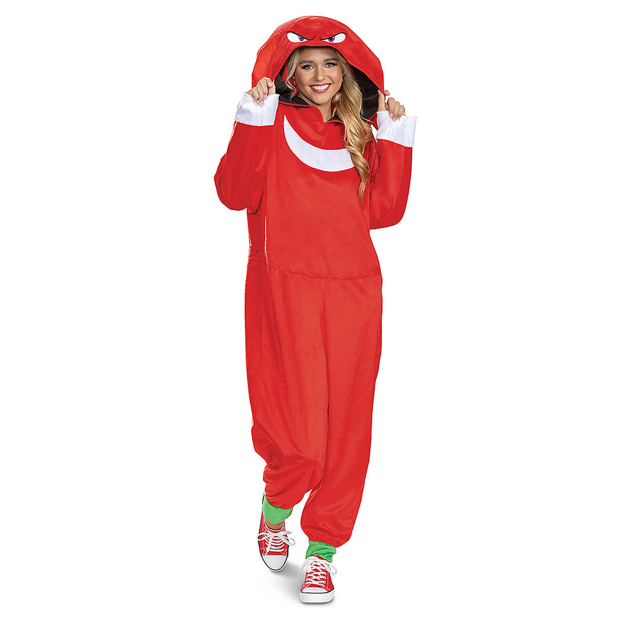 Authentic Adults Sonic the Hedgehog 3 Knuckles Costume for Halloween Events Theme Parties and Cosplay