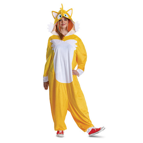 Adults Sonic the Hedgehog Miles Tails Costume for Superhero Parties Halloween Events and Cosplay Adventures