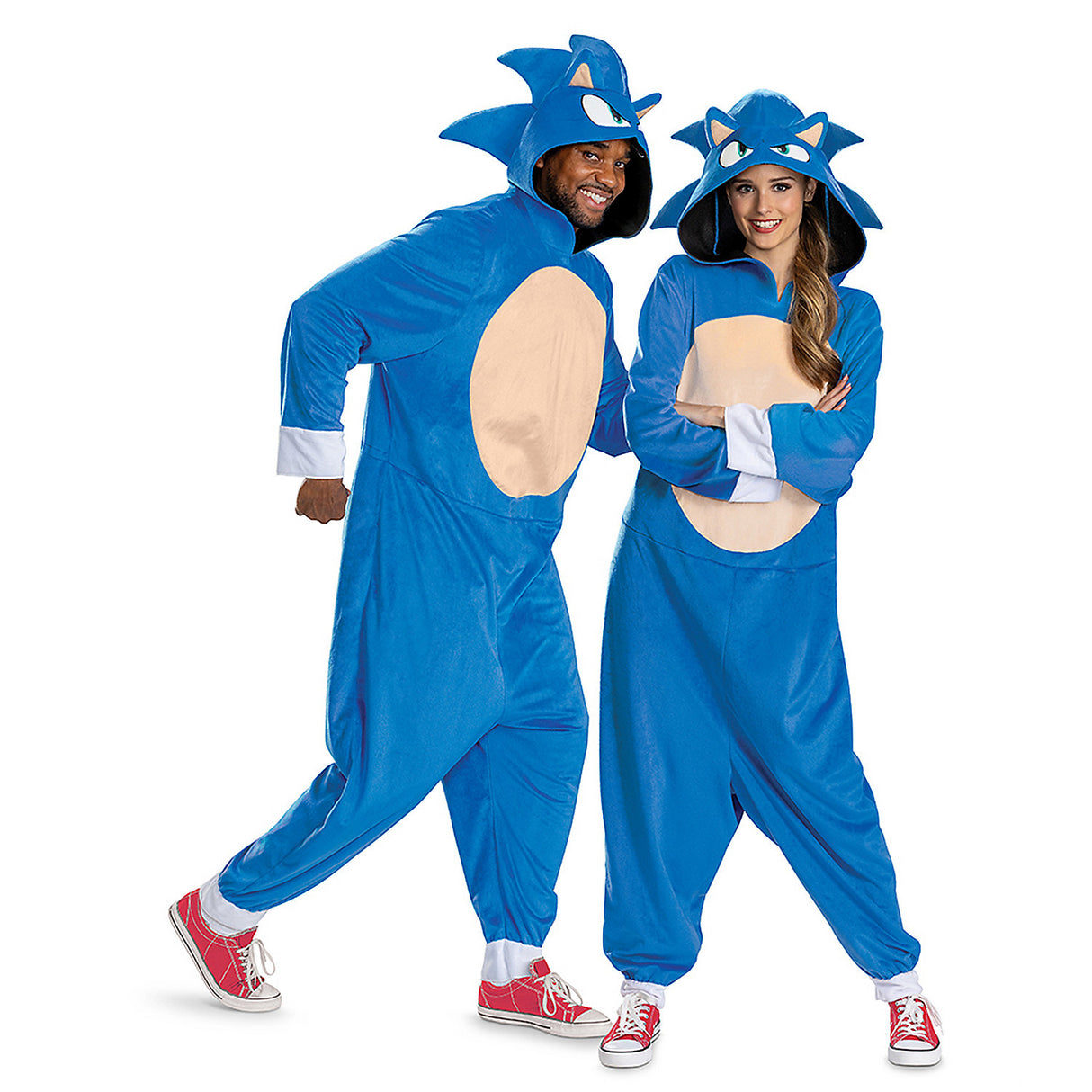 Adults Sonic the Hedgehog Costume for Halloween Parties Cosplay and Superhero Themed Events