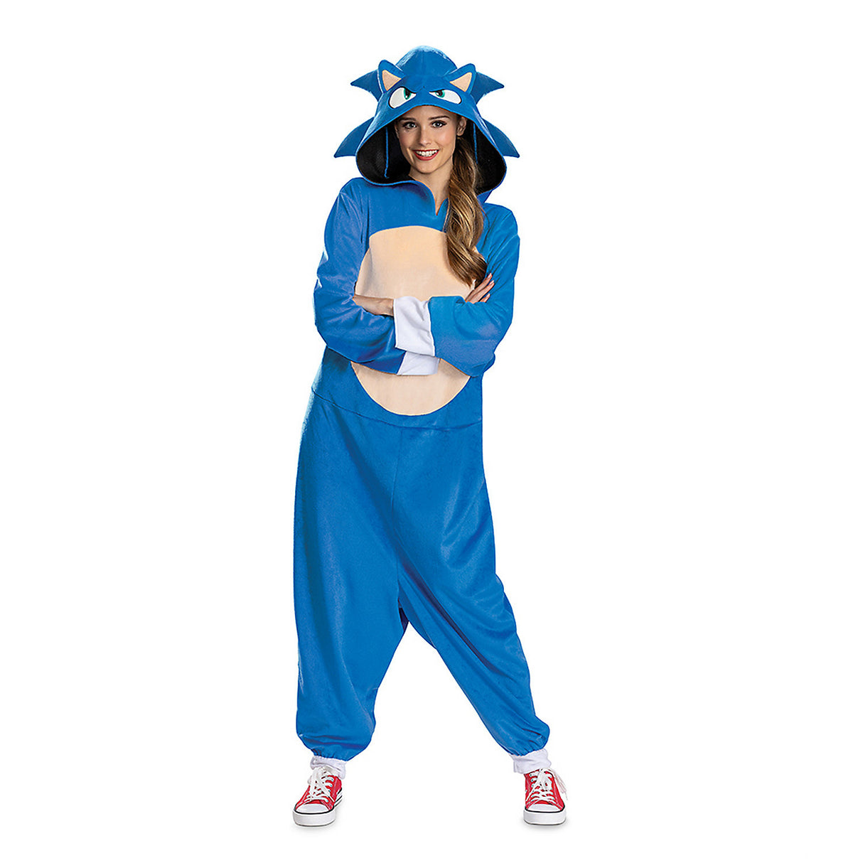Adults Sonic the Hedgehog Costume for Halloween Parties Cosplay and Superhero Themed Events