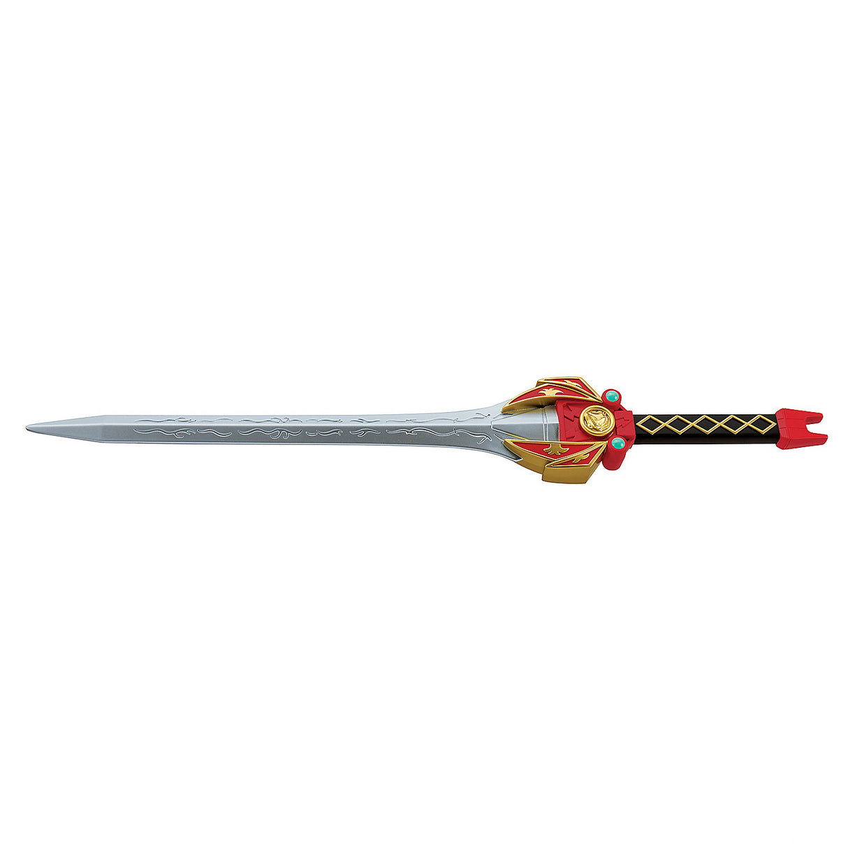 Mighty Morphin Power Rangers Red Ranger Sword Toy for Halloween Costumes and Superhero Plays