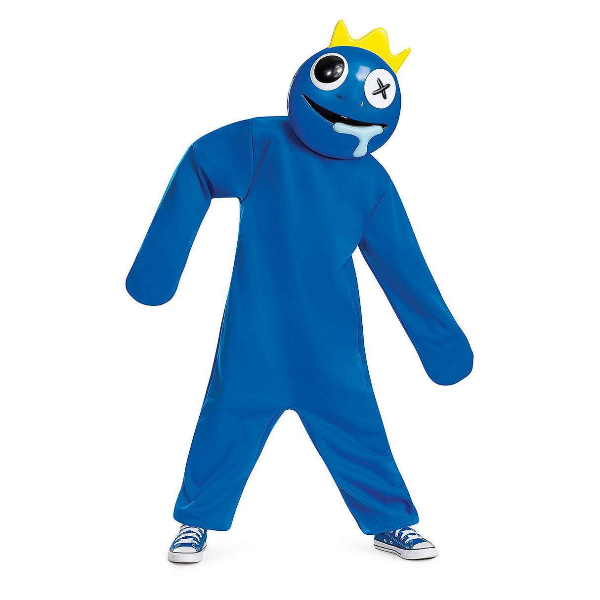 Kids Rainbow Friends Blue Costume for Halloween School Events and Playtime Fun