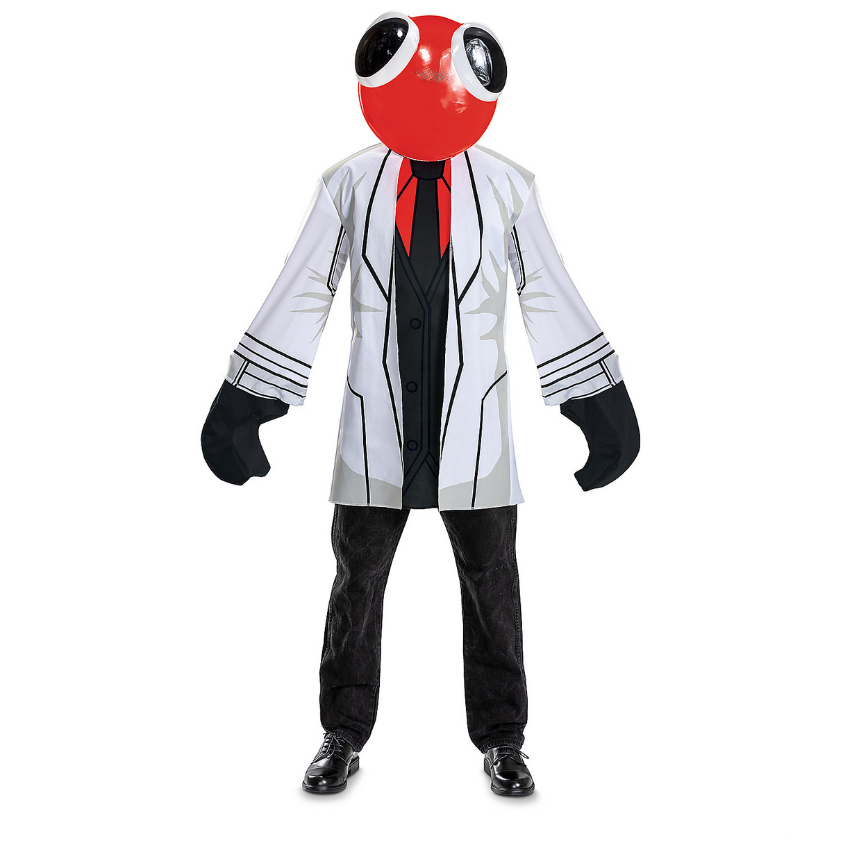 Adults Rainbow Friends Scientist Red Costume