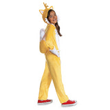 Deluxe Kids Sonic the Hedgehog Tails Costume for Halloween Parties and Superhero Dress Up
