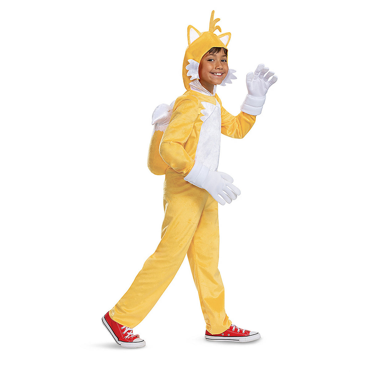 Deluxe Kids Sonic the Hedgehog Tails Costume for Halloween Parties and Superhero Dress Up