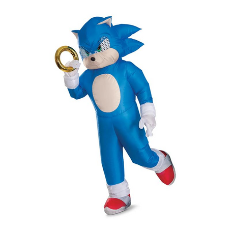 10 1/2" Sonic the Hedgehog 3 Gold Ring Costume Accessory