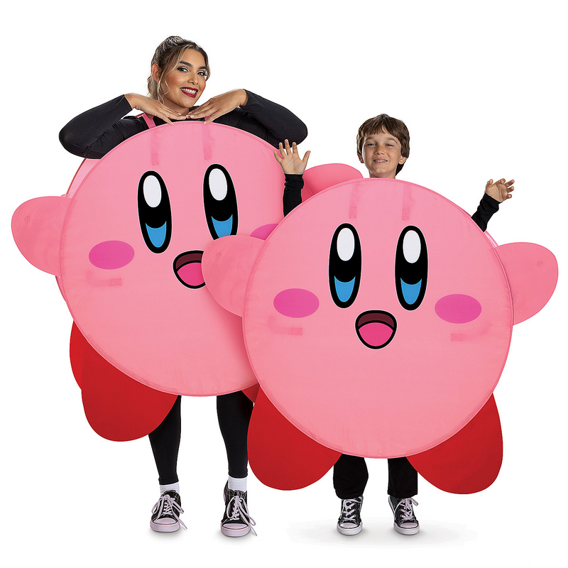 RADYAN Kirby Pop Out Costume - polyester costume for teens, perfect for Halloween costume