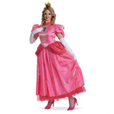 Women's Elevated Super Mario BrosT Princess Peach Costume
