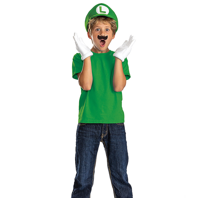 Kids Super Mario Bros. Luigi Elevated Accessory Kit