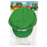 Instant Luigi Costume Accessory Kit for Super Mario Fans Fun Themed Events and Costume Parties