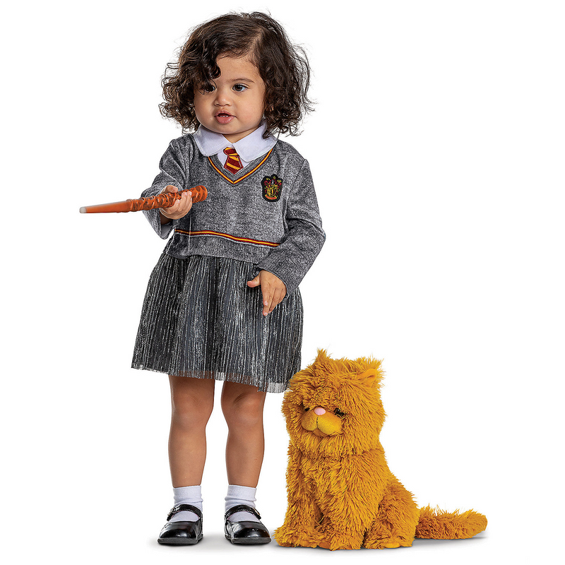 Charming Baby Harry Potter Gryffindor Hermione Posh Costume for Halloween and Themed Dress-Up Events