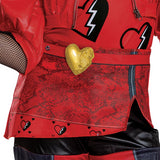 Deluxe Girl's Red Princess Costume for Disney Descendants Halloween Parties and Themed Dress Ups