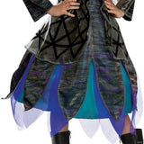 Deluxe Girl's Uliana Costume from Disney Descendants 4 for Halloween Parties and Themed Events