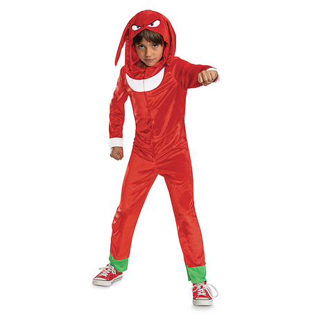 Kids Classic Sonic the Hedgehog 3 Knuckles the Echidna Costume