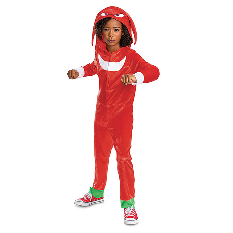 Kids Classic Sonic the Hedgehog 3 Knuckles the Echidna Costume