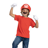 Instant Mario Costume Accessory Kit for Fun Play Halloween Parties and Themed Events