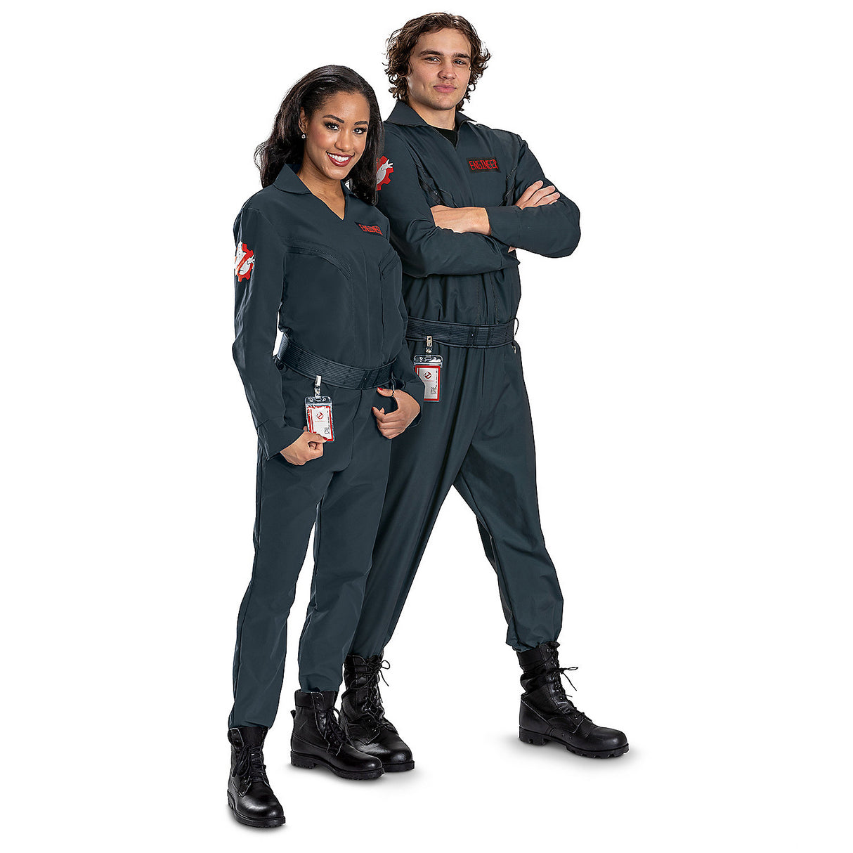 Classic Ghostbusters Frozen Empire Engineer Costume for Halloween Parties and Movie-Themed Events
