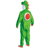 Adults Yoshi Hooded Jumpsuit for Halloween Parties Costume Events and Super Mario Themed Celebrations