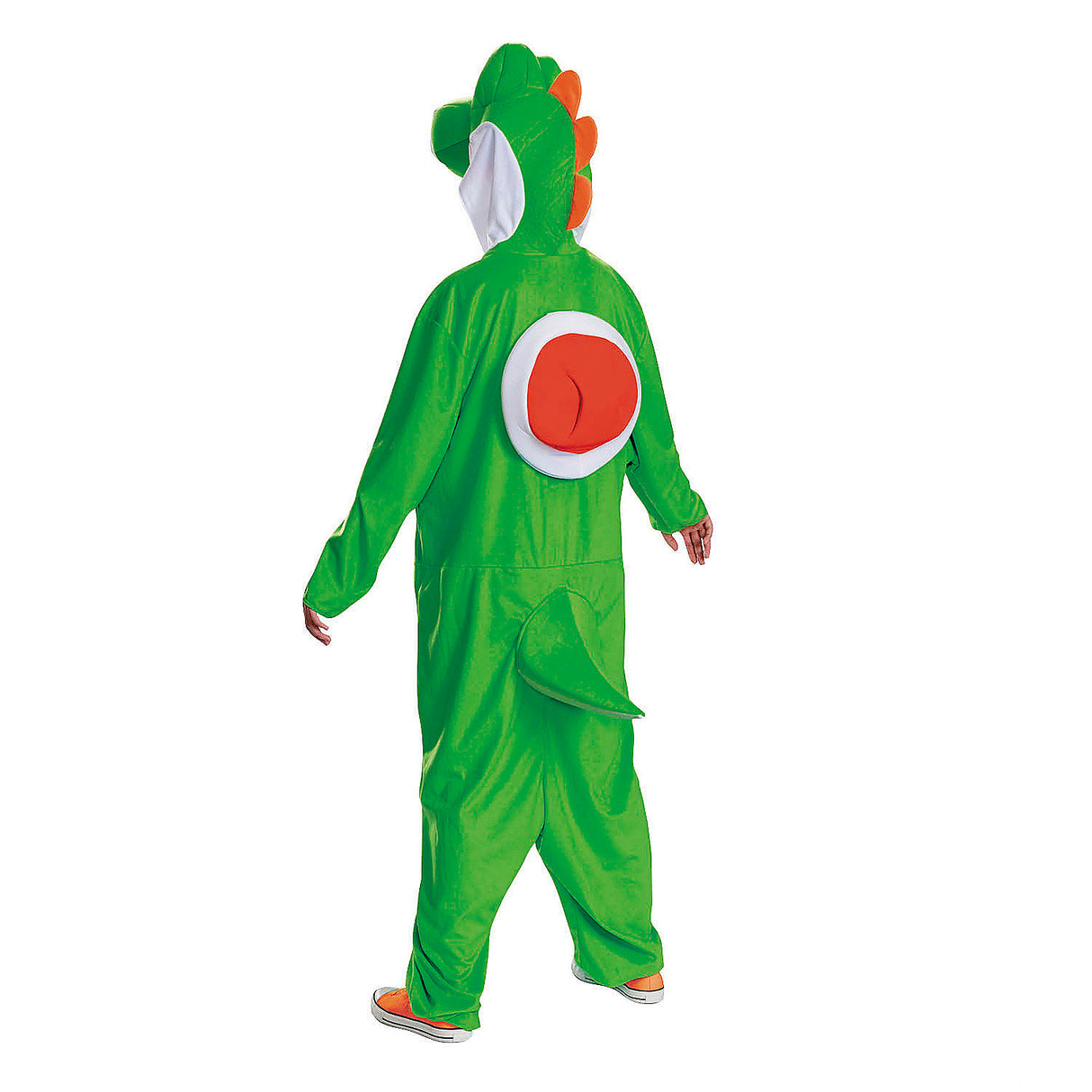 Adults Yoshi Hooded Jumpsuit for Halloween Parties Costume Events and Super Mario Themed Celebrations